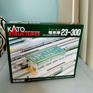 N Scale Kato 23-300 Long Engine House Kit Model Railroad Miniature Scenery